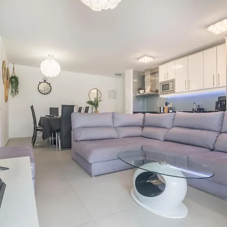 Sun - 3 Bedrooms, Priv Parking, Pool, Ac, Tv Channels, Fibre Net Апартаменты Лос Кристианос